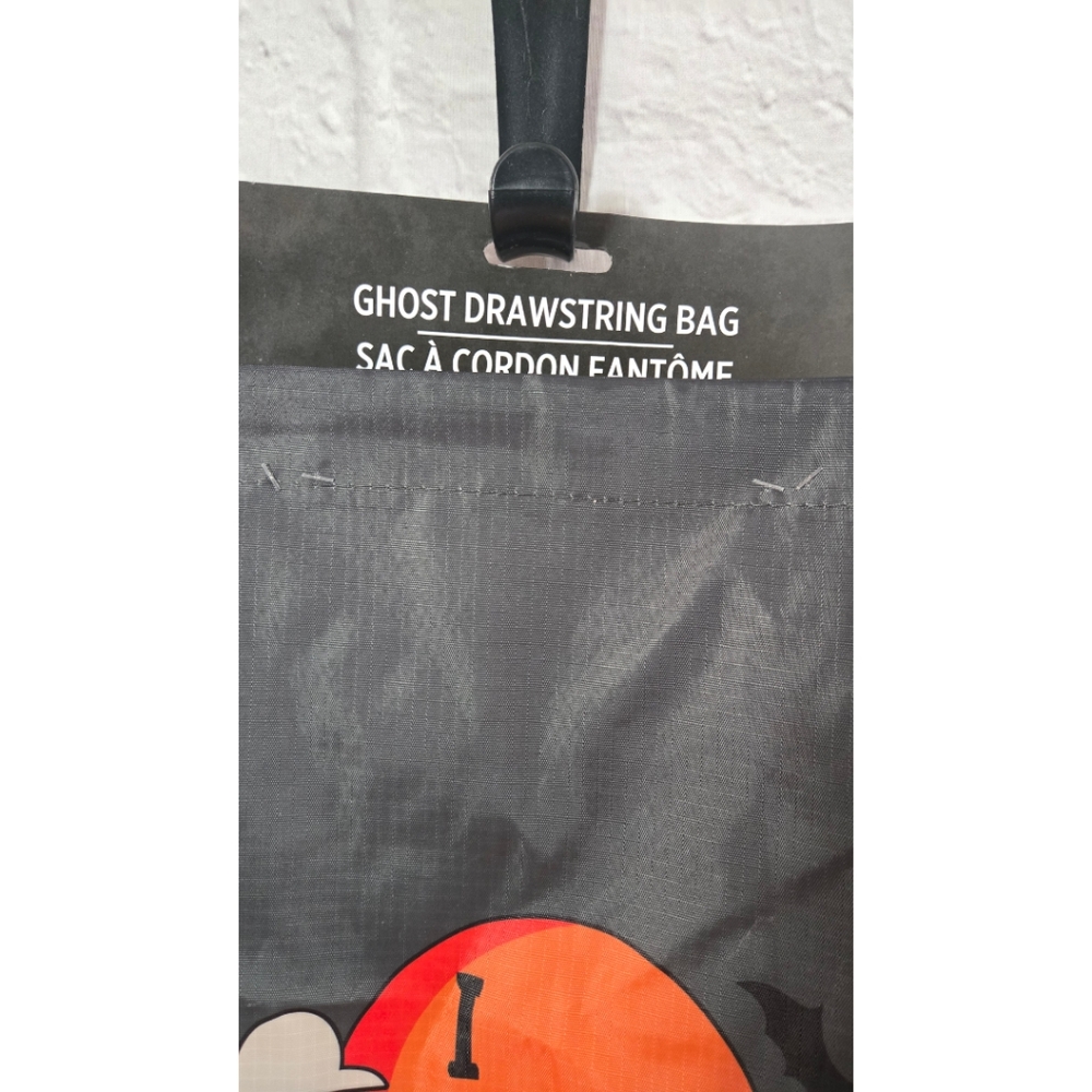Ghost Drawstring Bag with Halloween Design - Picture 3 of 5
